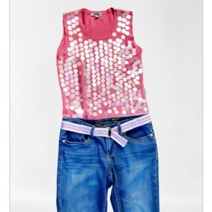 Sequin Tank Top